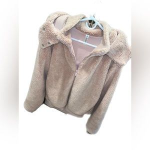 All pink foxy Sherpa